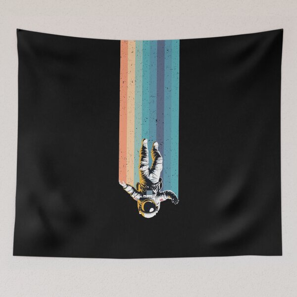 Item preview, Vintage Astronaut Falling into the Abyss designed and sold by wingstar.