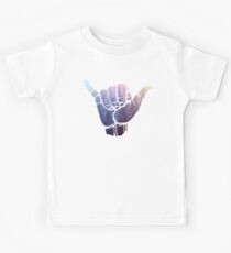 Rainbow Misty Forest Hang Loose Kids Tee
