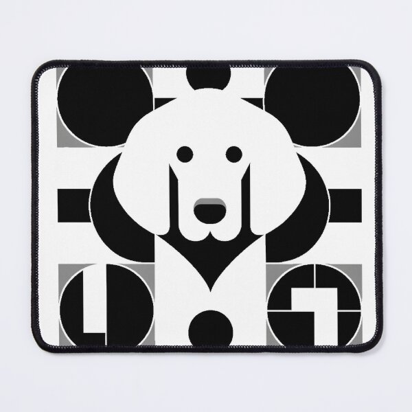Item preview, Labradoodle in the 1960s Minimalist style designed and sold by hiddenlayers.