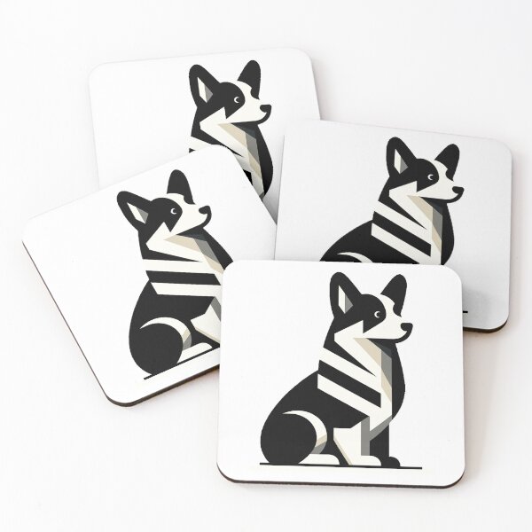 Item preview, Pembroke Welsh Corgi in the 1960s Minimalist style designed and sold by hiddenlayers.