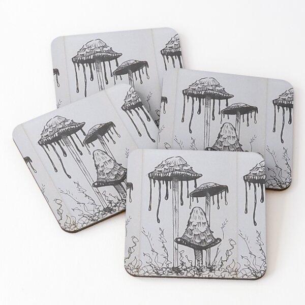 Item preview, Shaggy Mane Trio 2023 designed and sold by Lori Clough.