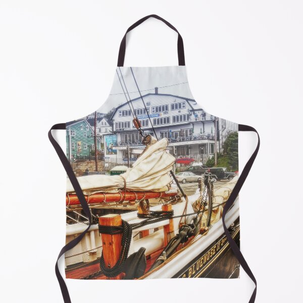 Item preview, Foggy day in Lunenburg Harbor designed and sold by Travelways.