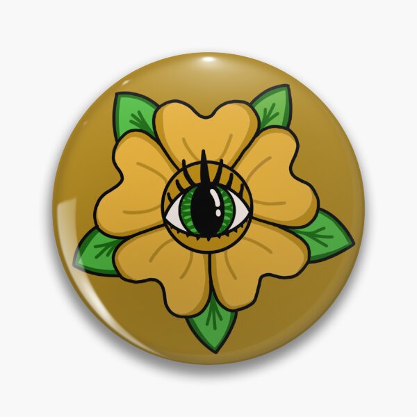 Item preview, Yellow All Seeing Flower designed and sold by Clayallday.