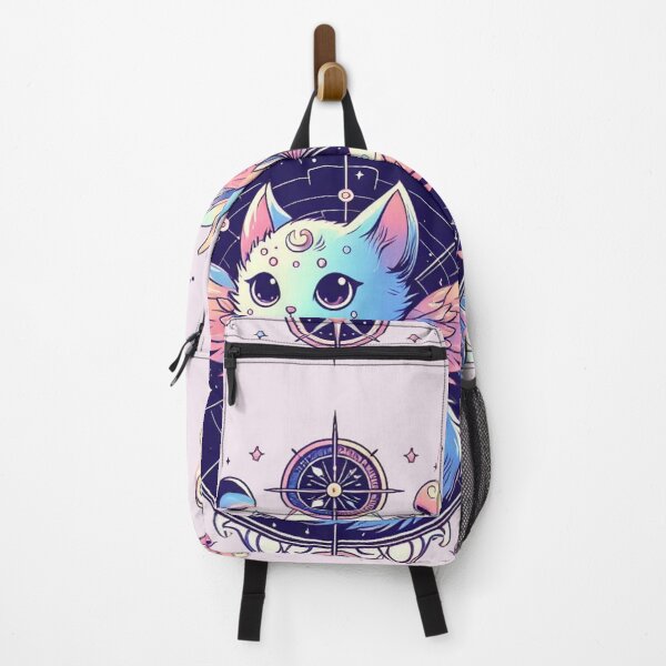 Item preview, Angel angelic Kitty Cat Space Compass Galaxy Stars Fluffy Kitten designed and sold by CoffeeIsATrip.