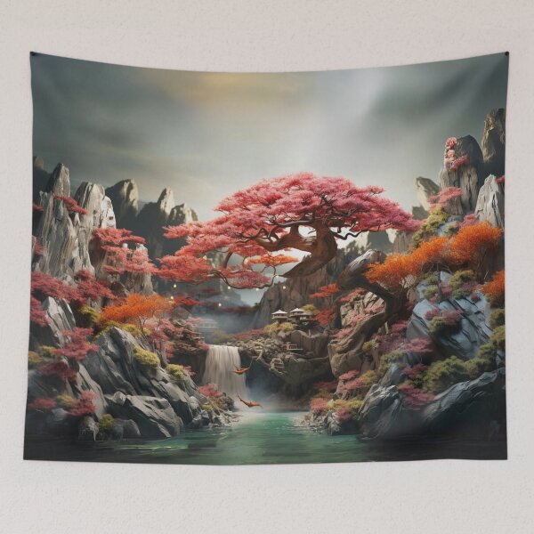 Item preview, Peace and Serenity In Asian Artwork designed and sold by NDMDesignStudio.