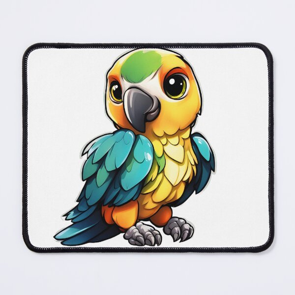 Item preview, Chibi Parrot designed and sold by The-Chibi-Store.