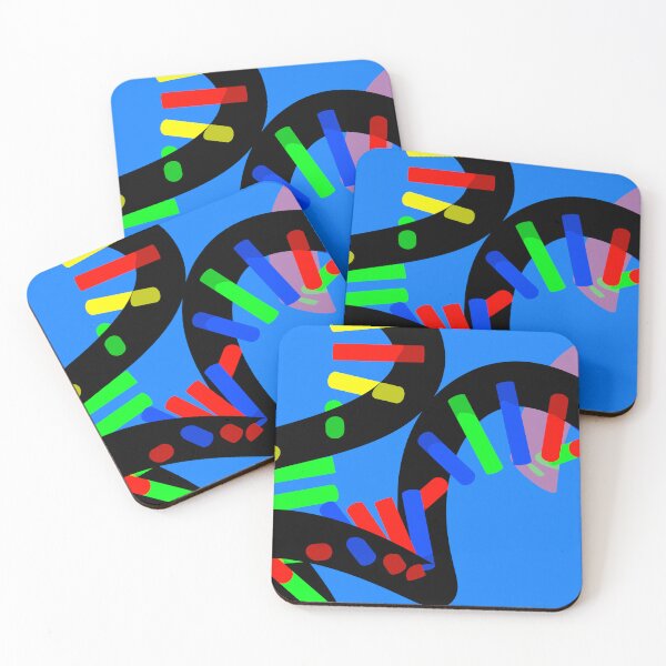 Item preview, DNA Blue Abstract #4 designed and sold by Russell Kightley.
