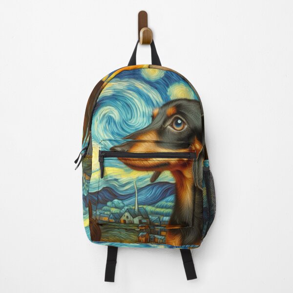 Item preview, Starry Night Dachshund - Doxie in Vincent Van Gogh Style  designed and sold by Star-Fragment.