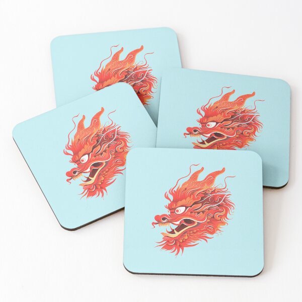Item preview, Chinese dragon art design designed and sold by KafeMo.