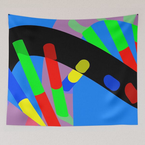 Item preview, DNA Blue Abstract #2 designed and sold by Russell Kightley.