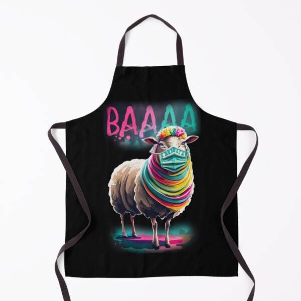 Item preview, Baaa Sheep Wearing Mask - Sheeple Hoax - Conspiracy Crew designed and sold by Conspiracy Crew.