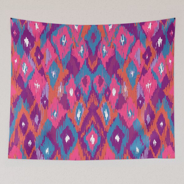 Item preview, Colorful Ikat Pattern designed and sold by stylebytara.