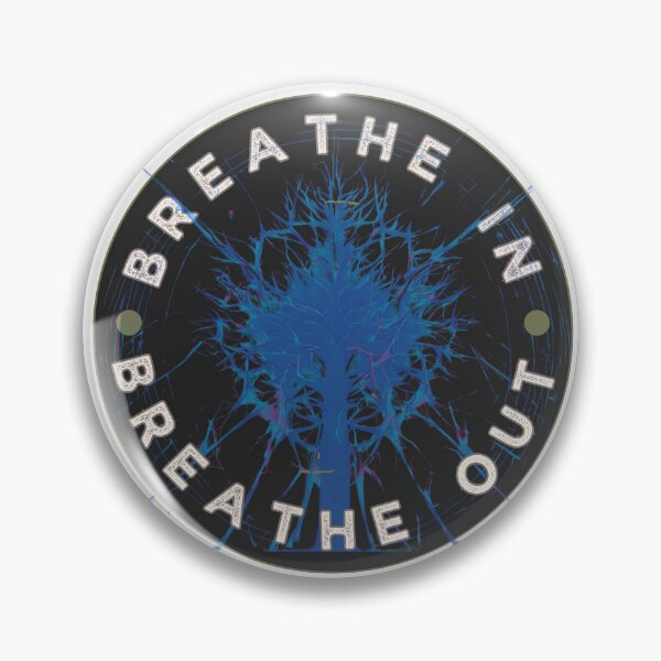 Item preview, Breathe In Breathe Out, Motivational Quote designed and sold by IsntThatNiche.