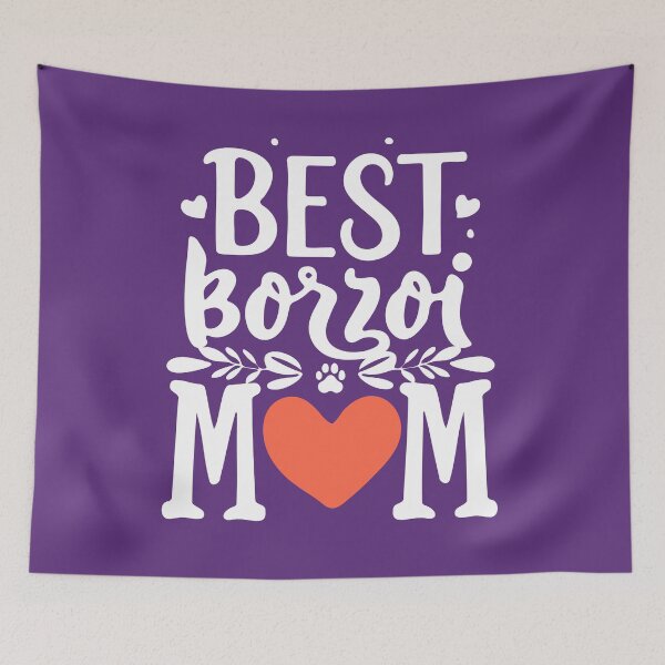 Item preview, Best Borzoi Mom designed and sold by Iluvmygreyhound.