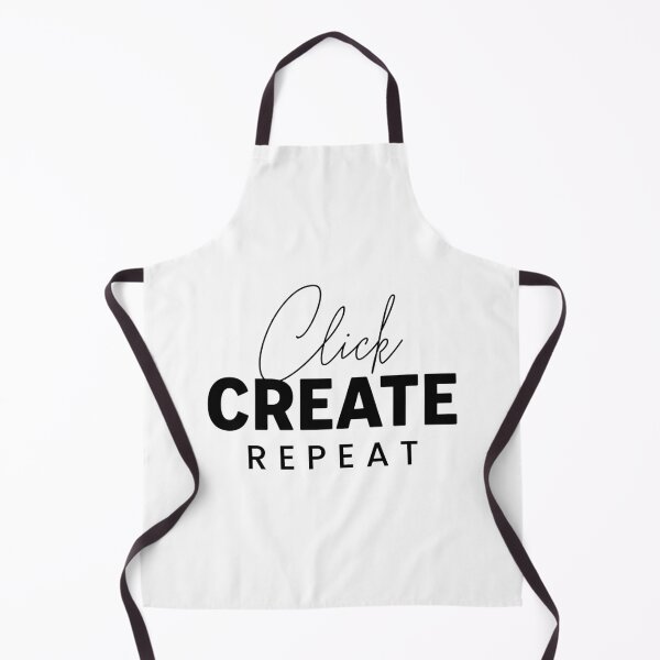 Item preview, Click, Create, Repeat (black) designed and sold by StonegateArt.