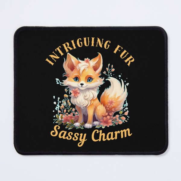 Item preview, Intriguing Fur, Sassy Charm. vintage fox designed and sold by FoxVibes.