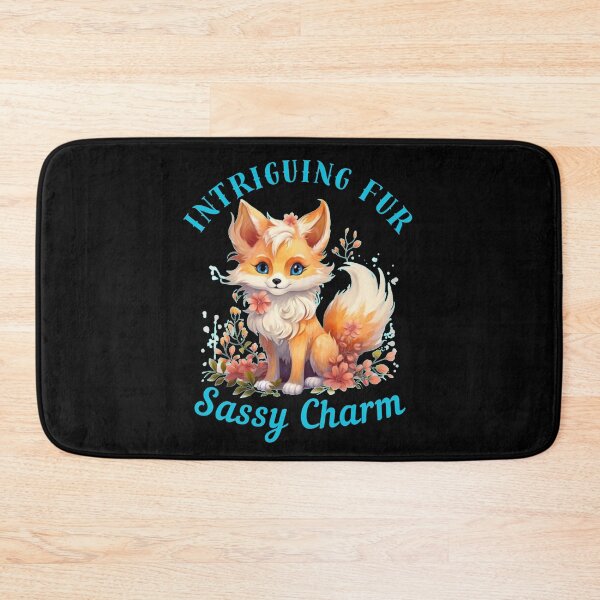 Item preview, Intriguing Fur, Sassy Charm. retro fox designed and sold by FoxVibes.