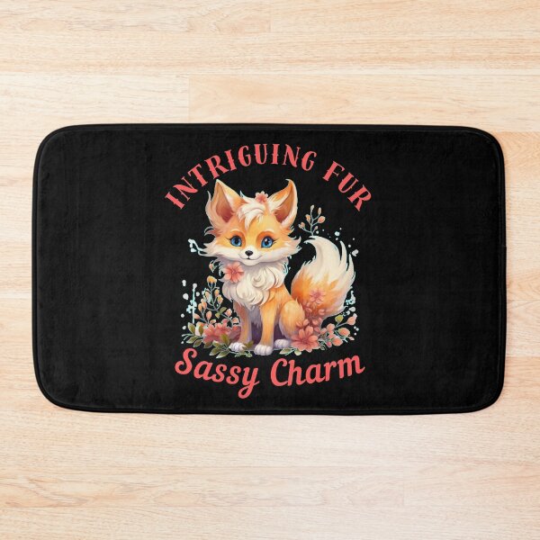 Item preview, Intriguing Fur, Sassy Charm. fox foxes designed and sold by FoxVibes.