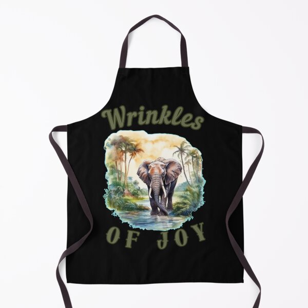 Item preview, Wrinkles Of Joy. elephant face designed and sold by ElephantVibes.