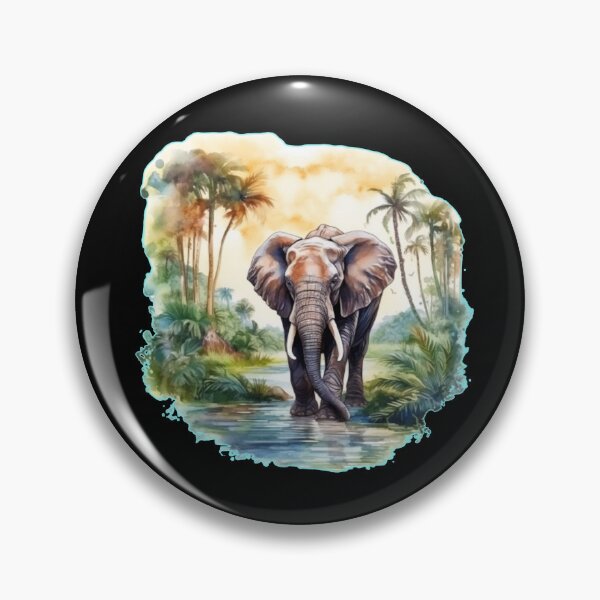Item preview, Wild Elephant designed and sold by ElephantVibes.