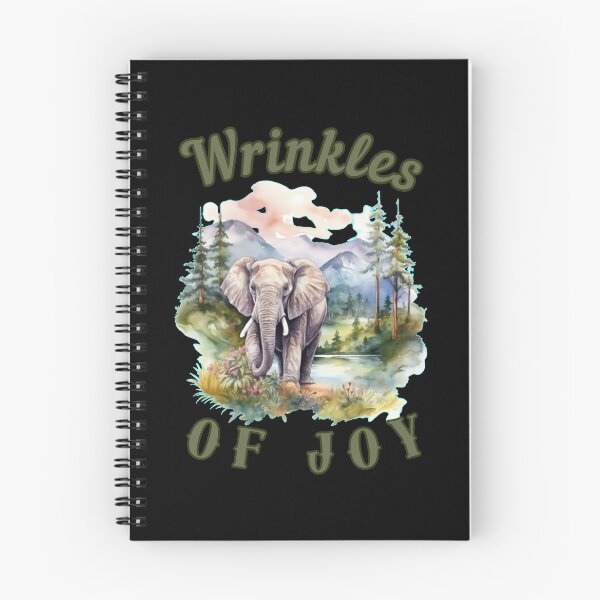 Item preview, Wrinkles Of Joy. elephant quote designed and sold by ElephantVibes.
