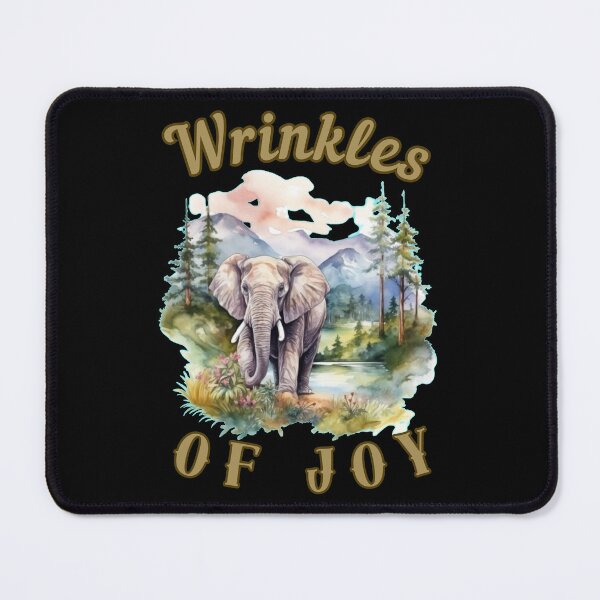 Item preview, Wrinkles Of Joy. Flower elephant designed and sold by ElephantVibes.