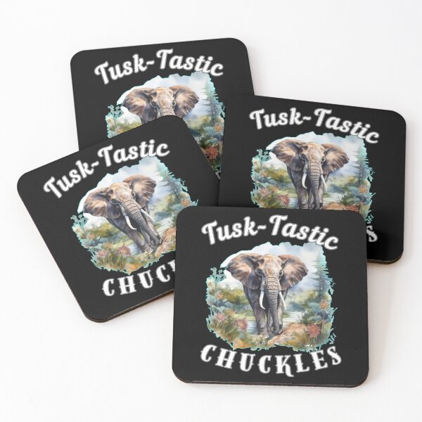 Item preview, Tusk-Tastic Chuckles designed and sold by ElephantVibes.