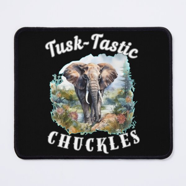 Item preview, Tusk-Tastic Chuckles designed and sold by ElephantVibes.