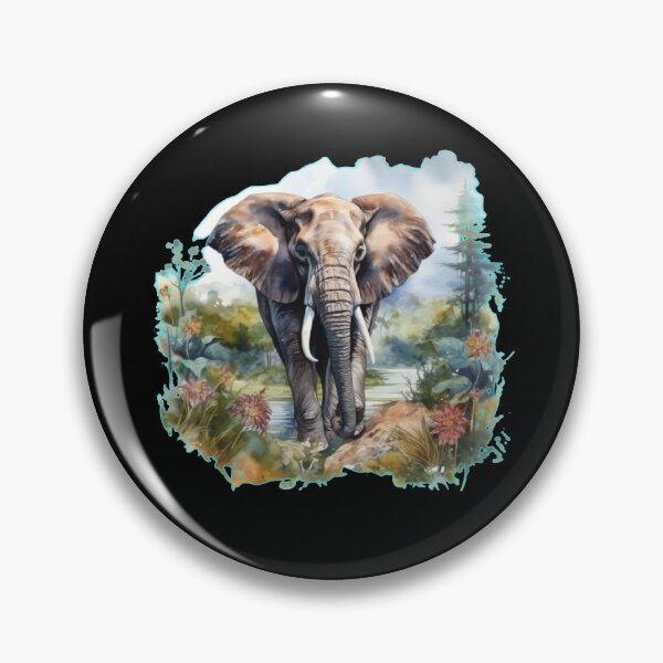 Item preview, Wild Elephant designed and sold by ElephantVibes.