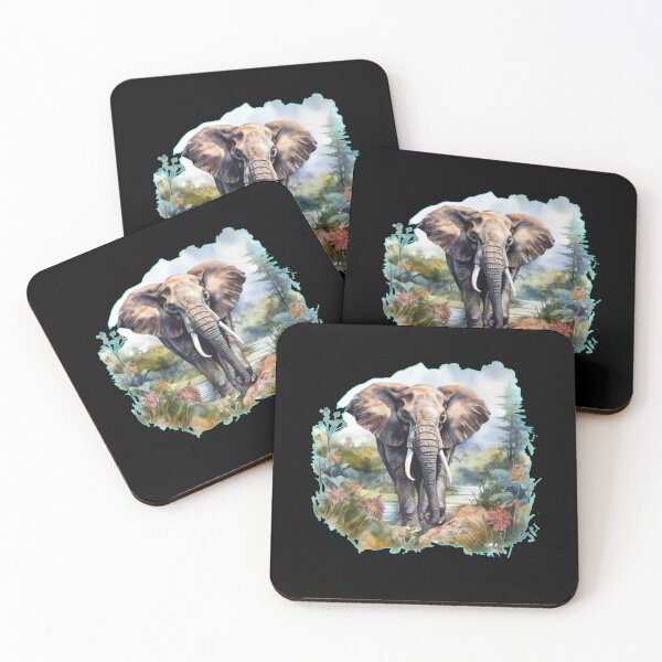 Item preview, Wild Elephant designed and sold by ElephantVibes.