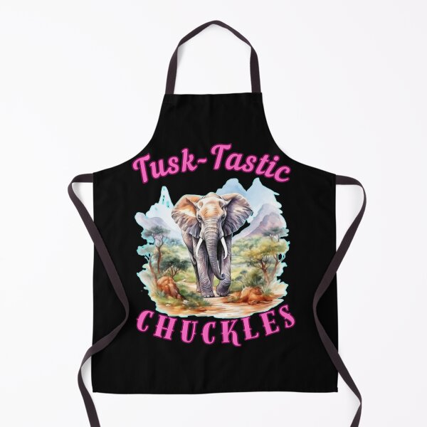 Item preview, Tusk-Tastic Chuckles. elephant saying designed and sold by ElephantVibes.