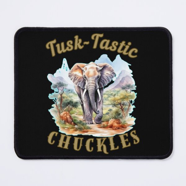 Item preview, Tusk-Tastic Chuckles. Flower elephant designed and sold by ElephantVibes.