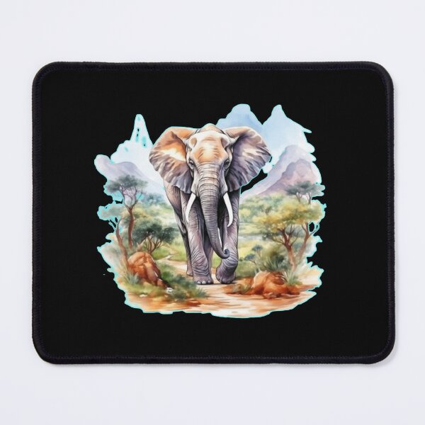 Item preview, Wild Elephant designed and sold by ElephantVibes.