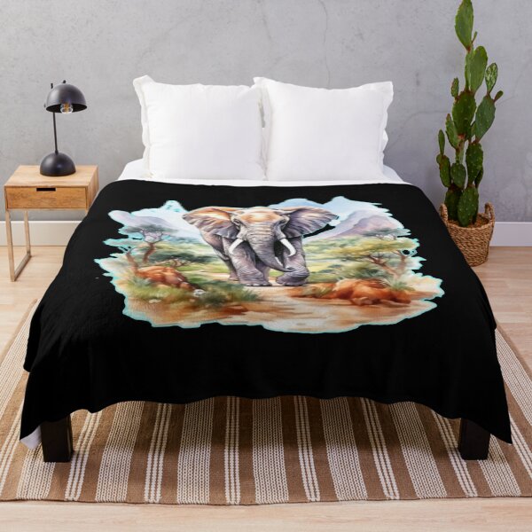 Item preview, Wild Elephant designed and sold by ElephantVibes.