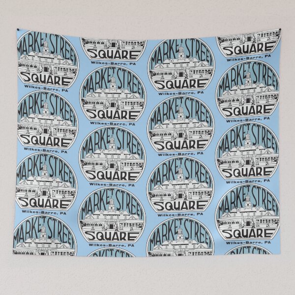 Item preview, Market Street Square, Wilkes-Barre, PA designed and sold by TeeArcade84.