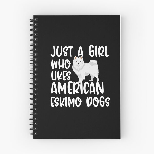 Item preview, Just A Girl Who Likes American Eskimo Dogs designed and sold by TheAnimalZ00.