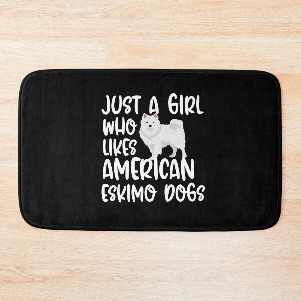 Item preview, Just A Girl Who Likes American Eskimo Dogs designed and sold by TheAnimalZ00.