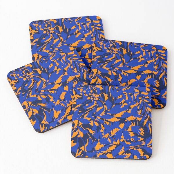 Item preview, blue floral designed and sold by ActusArt.