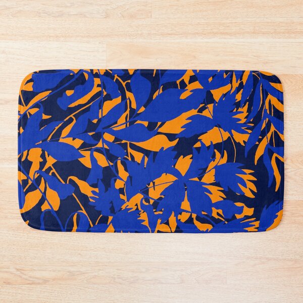 Item preview, blue floral designed and sold by ActusArt.