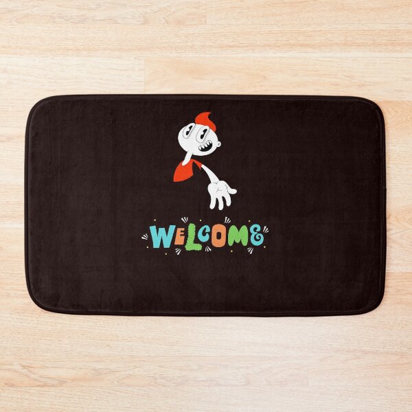 Item preview, welcome, friendly happy face designed and sold by blackstton.