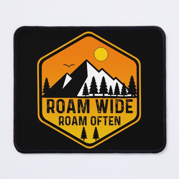 Item preview,  Roam Wide Roam Often - Outdoors Mountain Adventure  designed and sold by Sunserize Designs.
