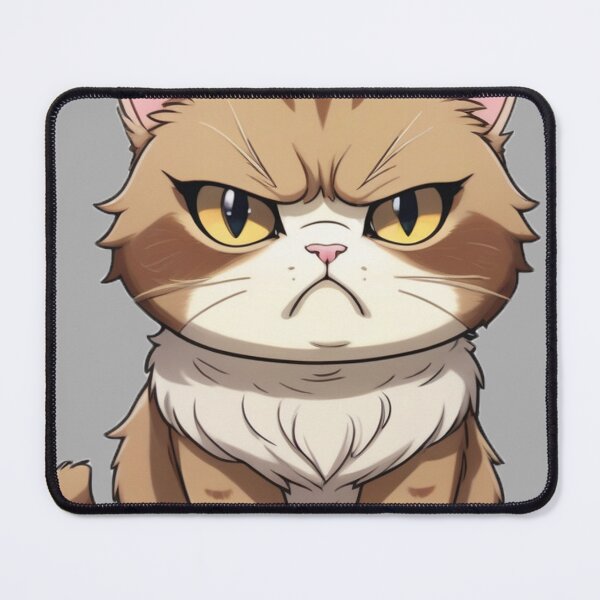 Item preview, The Cat of Disapproval (Grumpy Kitty) designed and sold by MtnTopAnime.