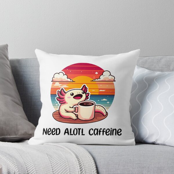Item preview, Kawaii Axolotl Coffee Lover Gifts  designed and sold by DinoKate.
