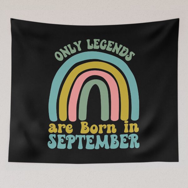 Item preview, Only Legends are Born in september designed and sold by CORJIDOG-ART.