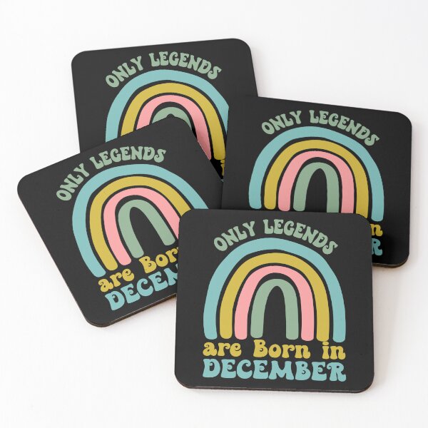 Item preview, Only Legends are Born in December designed and sold by CORJIDOG-ART.