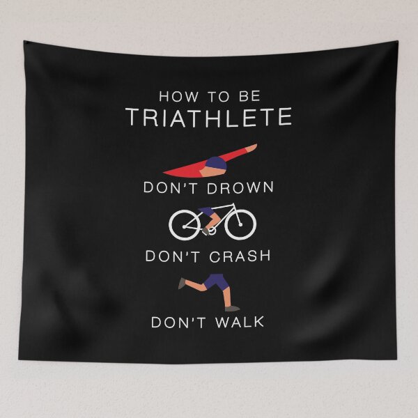 Item preview, How To Be A Triathlete  designed and sold by Kieran Abbott.