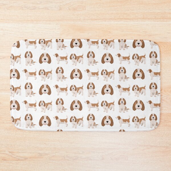 Item preview, White And Orange Petit Basset Griffon Vendeen Dog designed and sold by TheAnimalZ00.