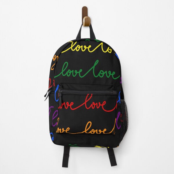 Item preview,  Love in a Repeated Rainbow Graphic Pattern designed and sold by 502Templates.