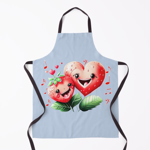 Item preview, Strawberries in love that sing designed and sold by Artbellachi.