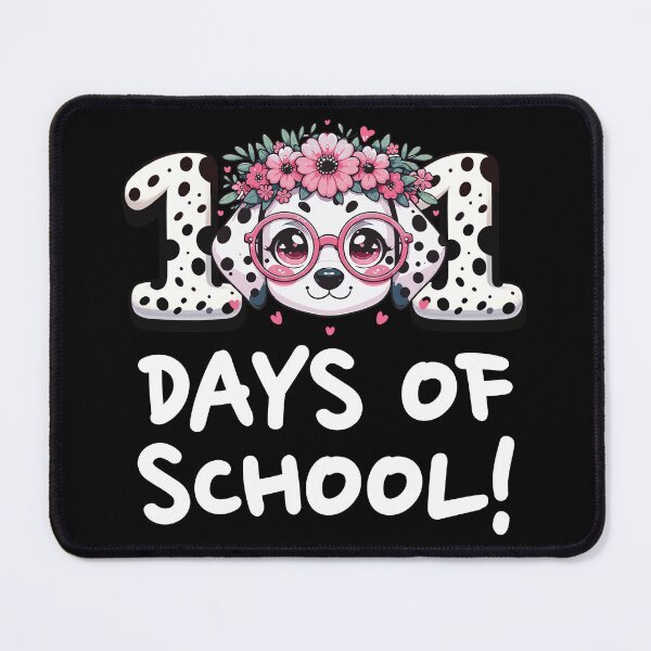 Item preview, 101 Days Of School Dalmatian, Dog lover 100 Days designed and sold by GPODdesign.